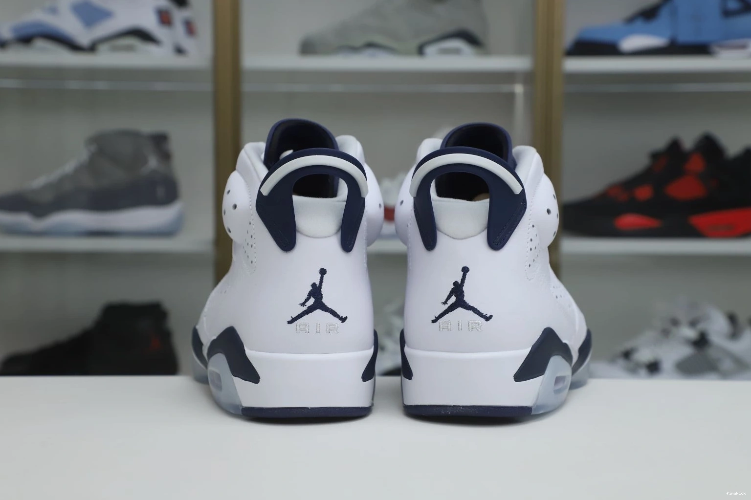 AIR 6 NAVY MIDNIGHT JORDAN 0311